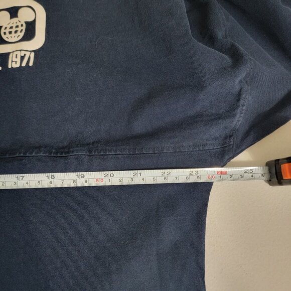 Disney Parks Authentic Walt Disney World Spirit Jersey Size M Blue Mickey Cotton - Picture 9 of 12